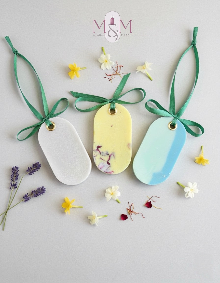 Eco-Friendly Vegan Air Freshener - Combo (Lavender, Jasmine & Kesar)