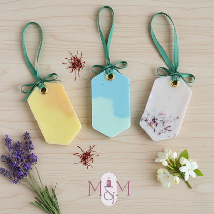 Eco-Friendly Vegan Air Freshener - Combo (Lavender, Jasmine & Kesar)