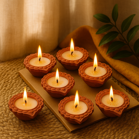 Soy Wax Diya (20)